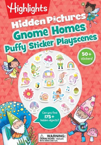 Gnome Homes Hidden Pictures Puffy Sticker Playscenes Gnome Homes Hidden Pictures Puffy Sticker Playscenes