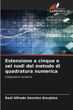 Estensione a cinque e sei nodi del metodo di quadratura numerica - Sánchez Ancajima, Raúl Alfredo