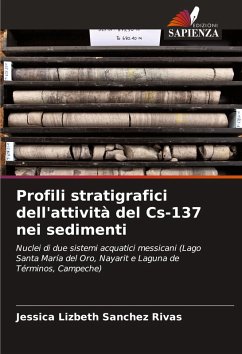 Cover Profili stratigrafici dell'attività del Cs-137 nei sedimenti