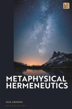 Metaphysical Hermeneutics - Grondin, Jean