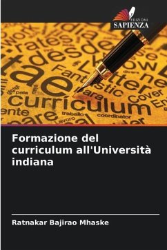 Formazione del curriculum all'Università indiana - Mhaske, Ratnakar Bajirao