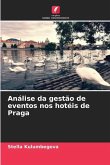 Análise da gestão de eventos nos hotéis de Praga