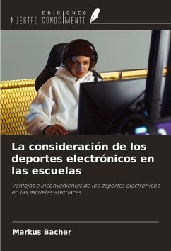 Cover La consideración de los deportes electrónicos en las escuelas