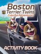 Boston Terrier Twins Colorful Adventures - Bild 1