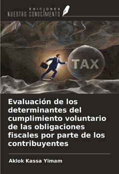 Cover Evaluación de los determinantes del cumplimiento voluntario de las obligaciones fiscales por parte de los contribuyentes