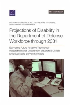 Projections of Disability in the Department of Defense Workforce Through 2031 - Werber, Laura; Gates, Susan M; Phillips, Brian; Kempf, Jonas; Cherney, Samantha; Greer, Lucas