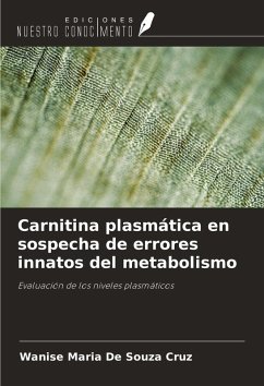 Cover Carnitina plasmática en sospecha de errores innatos del metabolismo