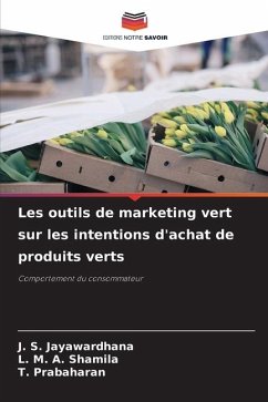 Les outils de marketing vert sur les intentions d'achat de produits verts - Jayawardhana, J. S.;Shamila, L. M. A.;Prabaharan, T.