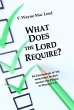 What Does the Lord Require? (eBook,... - Bild 1