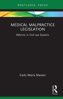 Medical Malpractice Legislation (eBook, PDF) - Masieri, Carlo Maria
