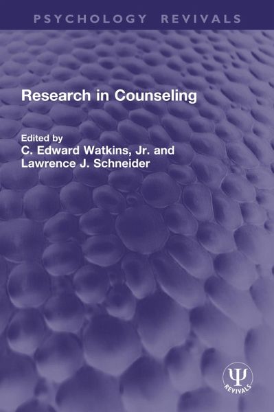 Research in Counseling (eBook, ePUB) Research in Counseling (eBook, ePUB)