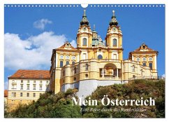 Mein Österreich. Eine Reise durch die Bundesländer (Wandkalender 2025 DIN A3 quer), CALVENDO Monatskalender