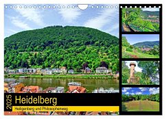 Heidelberg - Heiligenberg und Philosophenweg (Wandkalender 2025 DIN A4 quer), CALVENDO Monatskalender
