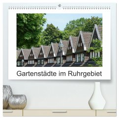 Gartenstädte im Ruhrgebiet (hochwertiger Premium Wandkalender 2025 DIN A2 quer), Kunstdruck in Hochglanz