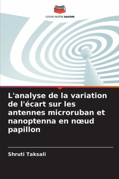 L'analyse de la variation de l'écart sur les antennes microruban et nanoptenna en n¿ud papillon - Taksali, Shruti