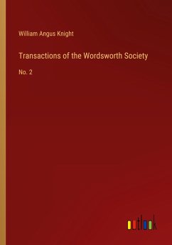 Transactions of the Wordsworth Society