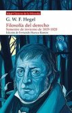 Filosofía del derecho: Semestre de invierno de 1819-1820