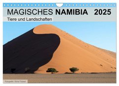 Magisches Namibia - Tiere und Landschaften (Wandkalender 2025 DIN A4 quer), CALVENDO Monatskalender