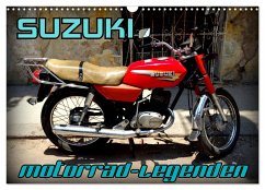Motorrad-Legenden: SUZUKI (Wandkalender 2025 DIN A3 quer), CALVENDO Monatskalender
