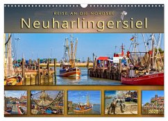 Reise an die Nordsee - Neuharlingersiel (Wandkalender 2025 DIN A3 quer), CALVENDO Monatskalender - Calvendo;Roder, Peter