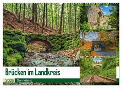 Brücken des Landkreises Sonneberg (Wandkalender 2025 DIN A2 quer), CALVENDO Monatskalender