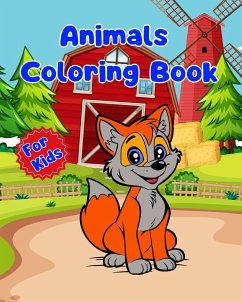 Animals Coloring Book For Kids - Sauseda, Sancha