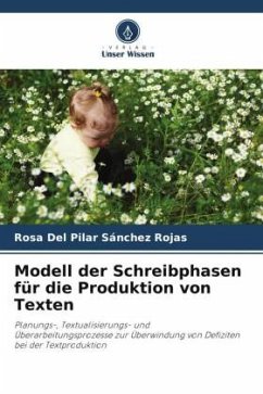 Modell der Schreibphasen für die Produktion von Texten - Sánchez Rojas, Rosa Del Pilar