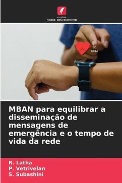 MBAN para equilibrar a disseminação de mensagens de emergência e o tempo de vida da rede - Latha, R.;Vetrivelan, P.;Subashini, S.