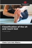 Classification of the sit and reach test