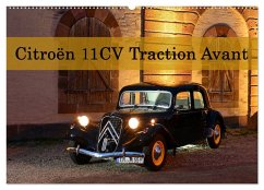 Citroën 11CV Traction Avant (Wandkalender 2025 DIN A2 quer), CALVENDO Monatskalender