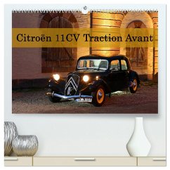 Citroën 11CV Traction Avant (hochwertiger Premium Wandkalender 2025 DIN A2 quer), Kunstdruck in Hochglanz