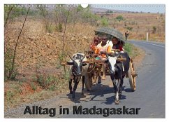 Alltag in Madagaskar (Wandkalender 2025 DIN A3 quer), CALVENDO Monatskalender