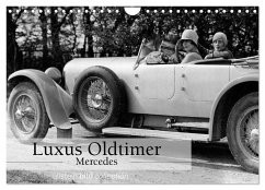 Luxus Oldtimer - Mercedes (Wandkalender 2025 DIN A4 quer), CALVENDO Monatskalender