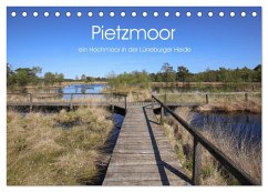 Pietzmoor - ein Hochmoor in der Lüneburger Heide (Tischkalender 2025 DIN A5 quer), CALVENDO Monatskalender