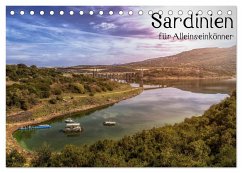 Sardinien - Für Alleinseinkönner (Tischkalender 2025 DIN A5 quer), CALVENDO Monatskalender - Calvendo;Wald, Tom