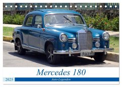 Auto-Legenden - Mercedes 180 (Tischkalender 2025 DIN A5 quer), CALVENDO Monatskalender