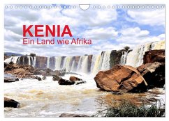 Kenia - Ein Land wie Afrika (Wandkalender 2025 DIN A4 quer), CALVENDO Monatskalender - Calvendo;Feuerer, Jürgen