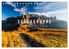 Sellagruppe. Dolomiten (Tischkalender 2025 DIN A5 quer), CALVENDO Monatskalender - Calvendo;Gospodarek, Mikolaj