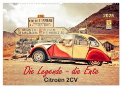 Die Legende - die Ente, Citroën 2CV (Wandkalender 2025 DIN A2 quer), CALVENDO Monatskalender - Calvendo;Roder, Peter