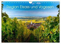 Region Elsass und Vogesen (Wandkalender 2025 DIN A4 quer), CALVENDO Monatskalender - Calvendo;Voigt, Tanja