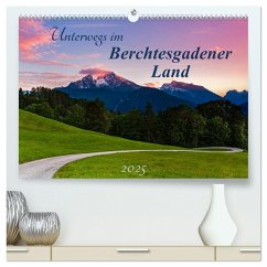Unterwegs im Berchtesgadener Land 2025 (hochwertiger Premium Wandkalender 2025 DIN A2 quer), Kunstdruck in Hochglanz - Calvendo;Beyer (Moqui), Daniela