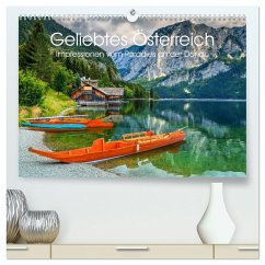 Geliebtes Österreich. Impressionen vom Paradies an der Donau (hochwertiger Premium Wandkalender 2025 DIN A2 quer), Kunstdruck in Hochglanz