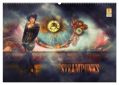 Steampunks (Wandkalender 2025 DIN A2 quer), CALVENDO Monatskalender