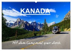 KANADA - Mit Campmobil quer durch (Wandkalender 2025 DIN A2 quer), CALVENDO Monatskalender