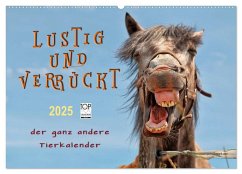 Lustig und verrückt - der ganz andere Tierkalender (Wandkalender 2025 DIN A2 quer), CALVENDO Monatskalender - Calvendo;Roder, Peter