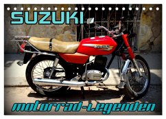 Motorrad-Legenden: SUZUKI (Tischkalender 2025 DIN A5 quer), CALVENDO Monatskalender