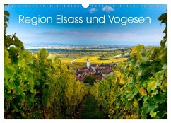 Region Elsass und Vogesen (Wandkalender 2025 DIN A3 quer), CALVENDO Monatskalender - Calvendo;Voigt, Tanja