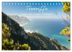 Teneriffa - Insel des ewigen Frühlings (Tischkalender 2025 DIN A5 quer), CALVENDO Monatskalender
