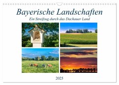 Bayerische Landschaften - Ein Streifzug durch das Dachauer Land (Wandkalender 2025 DIN A3 quer), CALVENDO Monatskalender - Calvendo;Klust / www.foto-jk.de, Jürgen