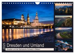 Dresden und Umland (Wandkalender 2025 DIN A4 quer), CALVENDO Monatskalender - Calvendo;R. Lima, Eva